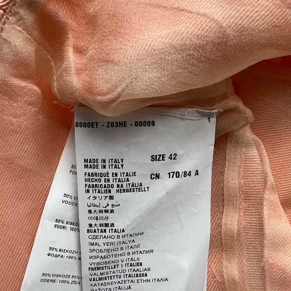 Light pink blouse with spaghetti straps - PRADA - Picture 6 of 10